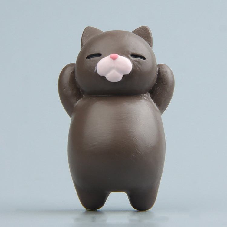 Cartoon Cat Fridge Magnet Resin Ornament Ornament — view 12
