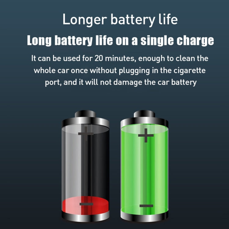 Small Wireless Charging Car Vacuum Cleaner Handheld High Power Vacuum Cleaner