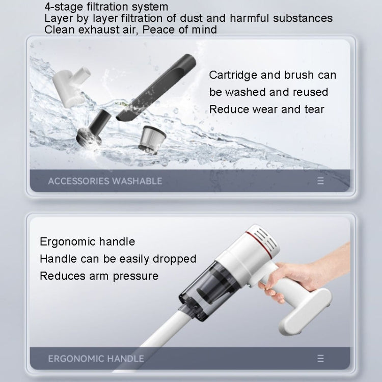 Wireless Handheld Car Brushless Vacuum Cleaner