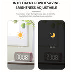 Outdoor Portable Card Bluetooth Speaker Small Clock Radio, G10 Black 1400mAh, G10 White 1400mAh, Q5 White 1400mAh, Q5 Pink 1400mAh, Q5 Red 1400mAh, Q5 Pink 2800mAh