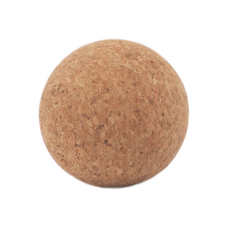 YG049 High-Density Cork Yoga Massage Ball Fitness Fascia Balls — Diameter 80mm