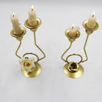 Wrought Iron Double-Headed Candle Holder Party Wedding Table Decoration Candlesticks — view 6