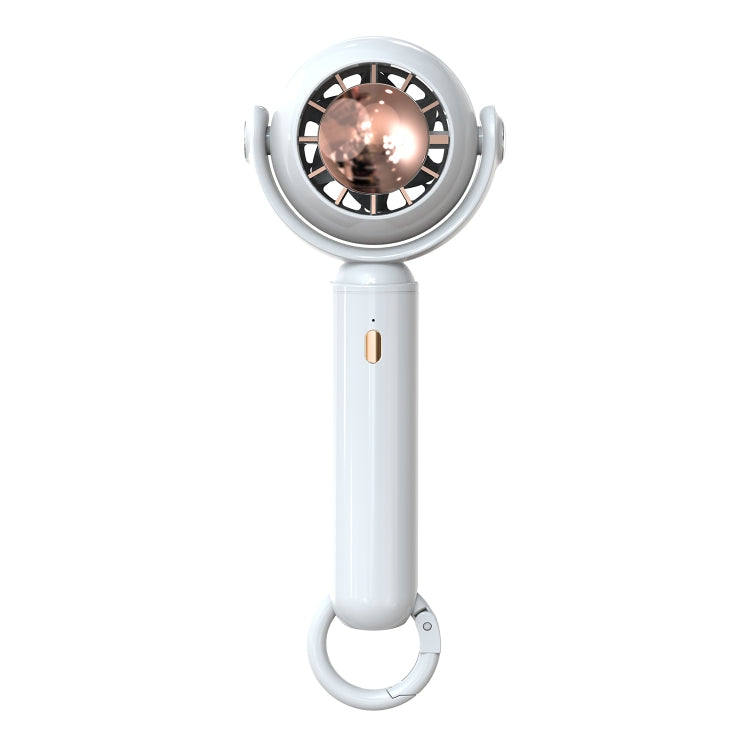 YL-005 Small Outdoor Handheld Fan with Carabiner Desktop Portable Mini Fan