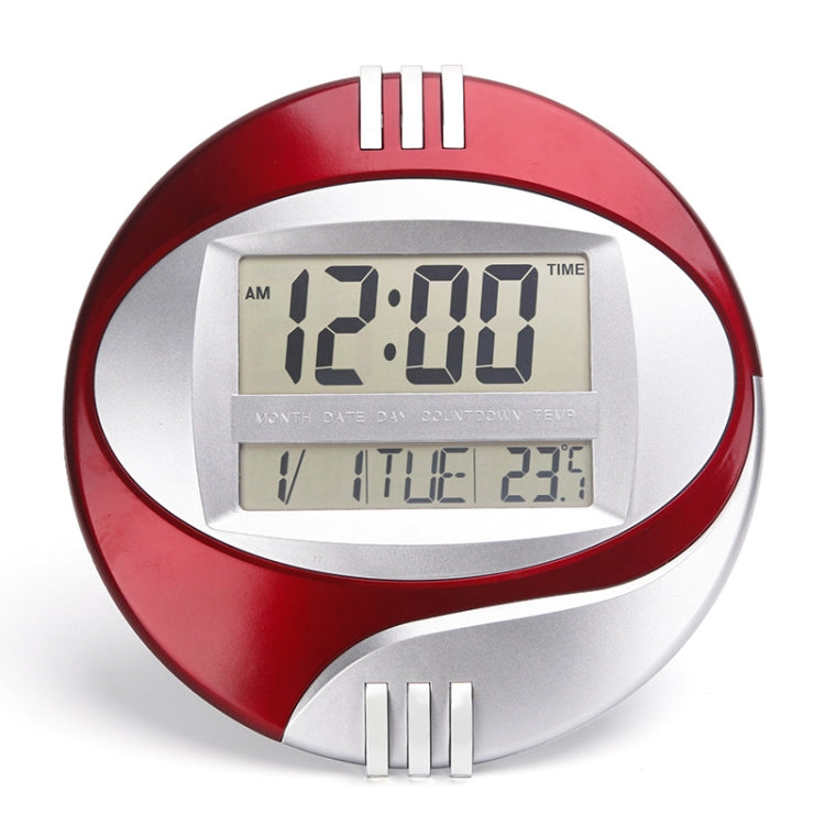3885N Modern Silent Electronic Clock LCD Large Character Clock