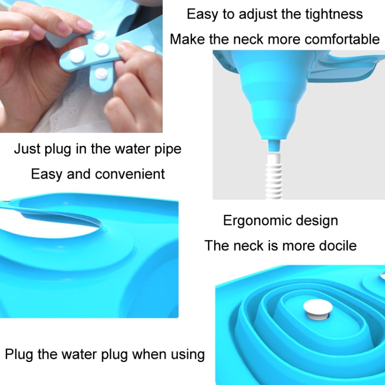 No-Bending Folding Portable Home Care Shampoo Basin