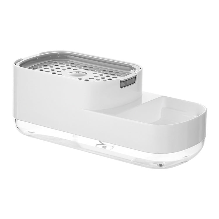 Soap Dispenser Bottle Automatic Liquid Soap Dispenser Kitchen Sponge Brush Storage Box