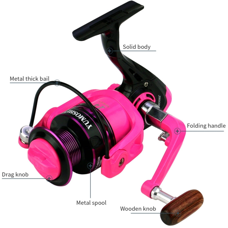 Spinning Wheel Metal Wire Cup Fishing Wheel