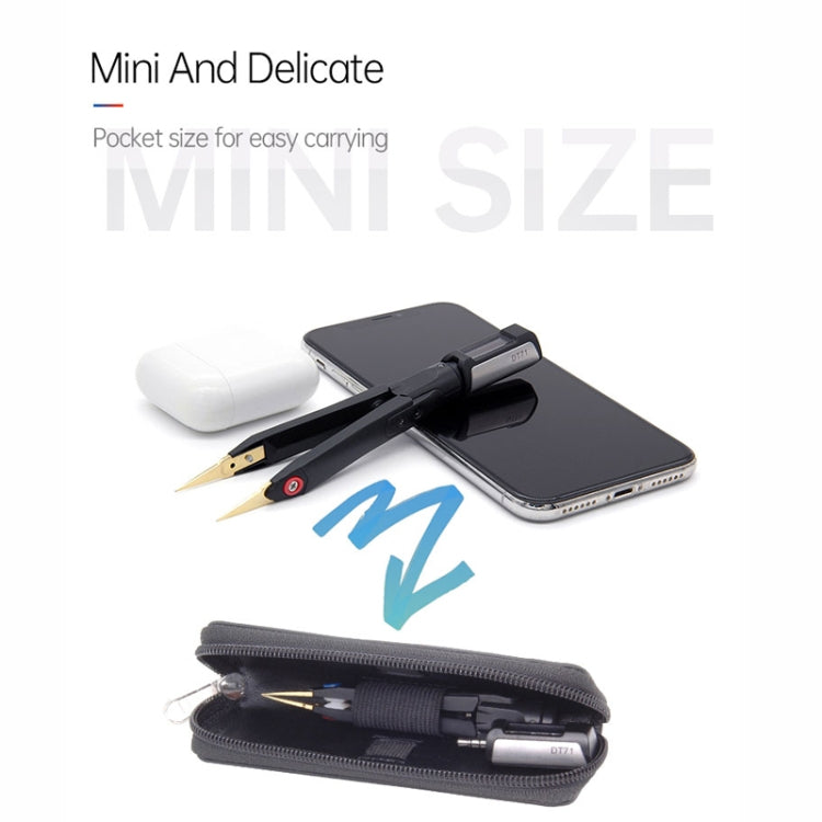 MINIWARE DT71 Measuring Digital Tweezers Signal Generator Multimeter — view 6