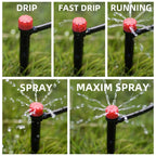 Hose Drip Irrigation System Plant Watering Set 360 Degree Adjustable Drippers — view 11
