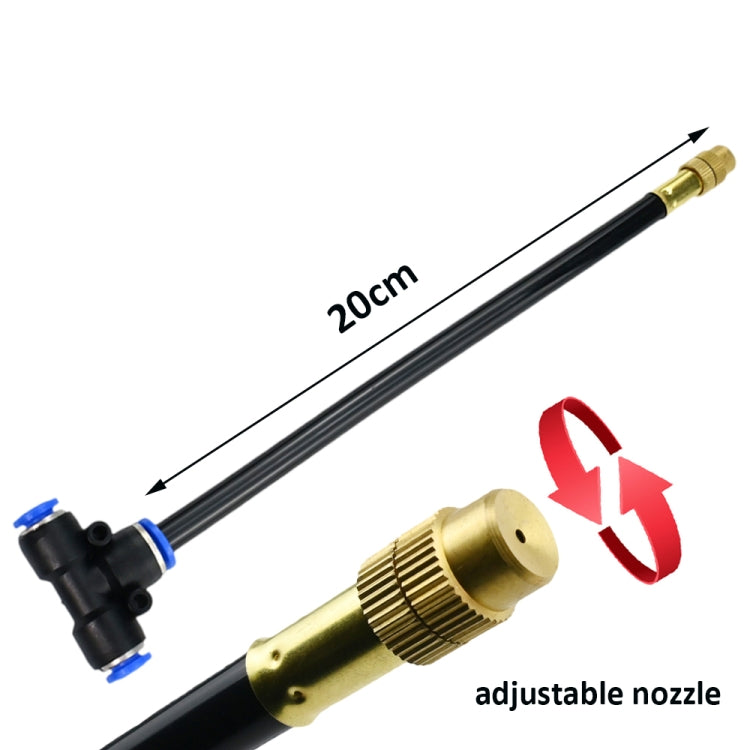 Brass Misting Nozzles Bend Arbitrarily Atomized Sprayer Garden Irrigation — view 10
