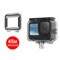TELESIN Waterproof Case Full Scene Anti-Fog Underwater Diving Housing, For GoPro Hero11 Black / HERO10 Black / HERO9 Black
