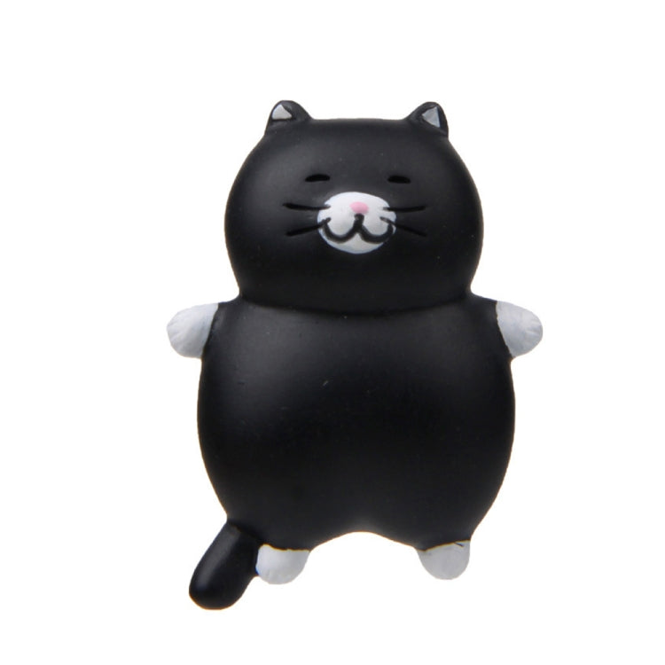 Fat Cat 3D Refrigerator Magnet Magnetic Sticker Phone Case DIY Accessories — Fat Cat (3-color)