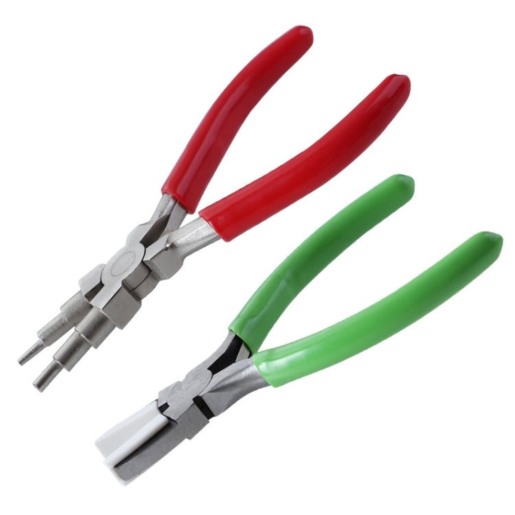3 In 1 Handmade Jewelry Plier Nylon Accessories DIY Tools Wire Wrap Clamp, Style: