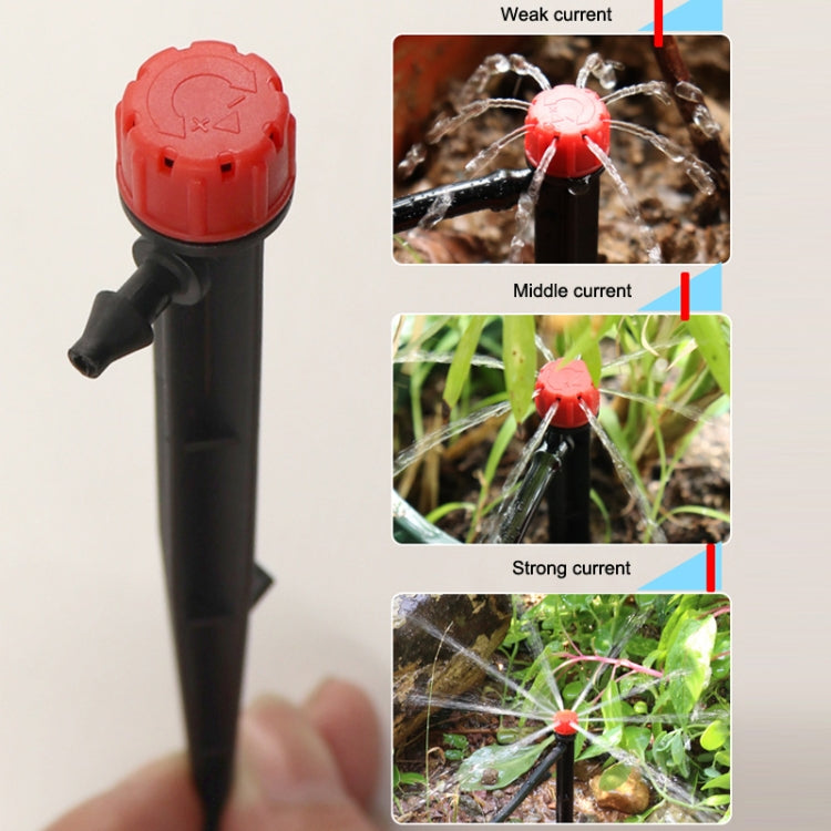 FH-118 13cm Adjustable 8 Holes Ground Plug Dripper Garden Irrigation System Watering Nozzle — view 6