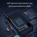 APEXEL APL-MIC009 One For Two Outdoor Live Noise Canceling Microphone — view 10