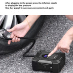 SUITU ST-818 DC 12V Wired Car Air Pump Tire Inflator With LED Lighting