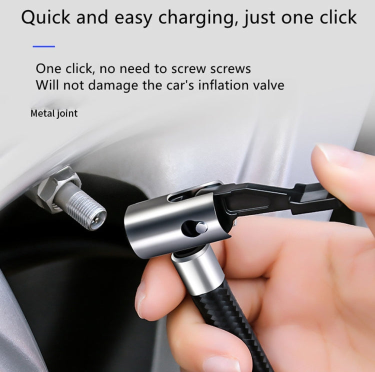 SUITU ST-818 DC 12V Wired Car Air Pump Tire Inflator With LED Lighting