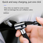 SUITU ST-818 DC 12V Wired Car Air Pump Tire Inflator With LED Lighting