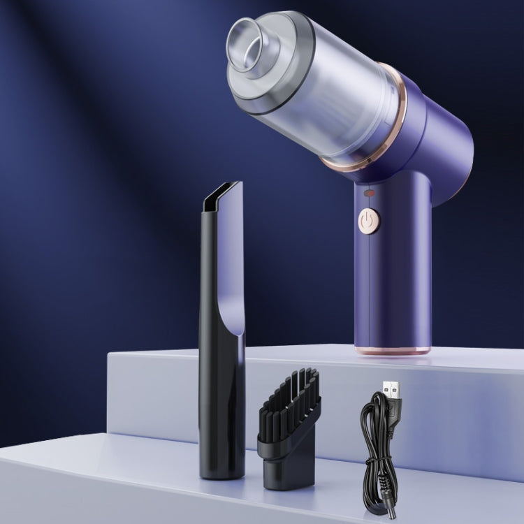 SUITU ST-6638 Car Wireless Vacuum Cleaner Suction and Blower Integrated With Light, Spec: