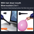 SUITU ST-6638 Car Wireless Vacuum Cleaner Suction and Blower Integrated With Light, Spec: