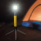Double Sided COB Flashlight Mini Keychain Light Camping Light