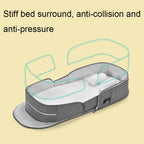 706 Backpack Portable Movable Crib Multifunctional Foldable Baby Bed