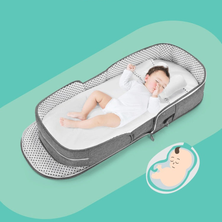 706 Backpack Portable Movable Crib Multifunctional Foldable Baby Bed
