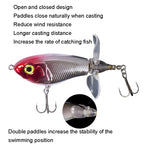 Double Paddle Tractor Surface Tether Roadrunner Fake Lure Long-distance Casting Lure — view 16