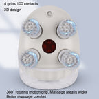 K111 Hot Compress Red Light Head Massager Electric Kneading Vibration Waterproof Head Instrument