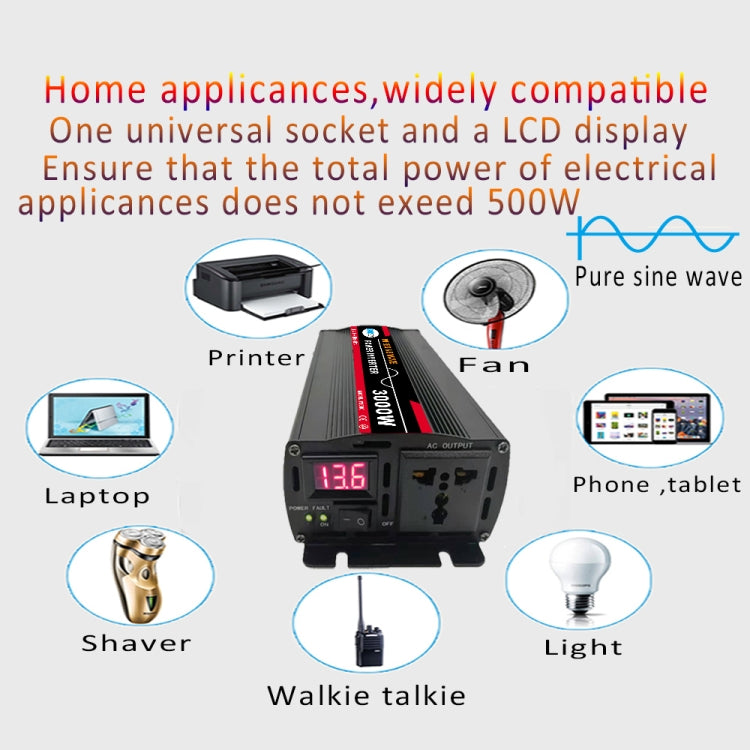 High Power Car Sine Wave Inverter Power Converter