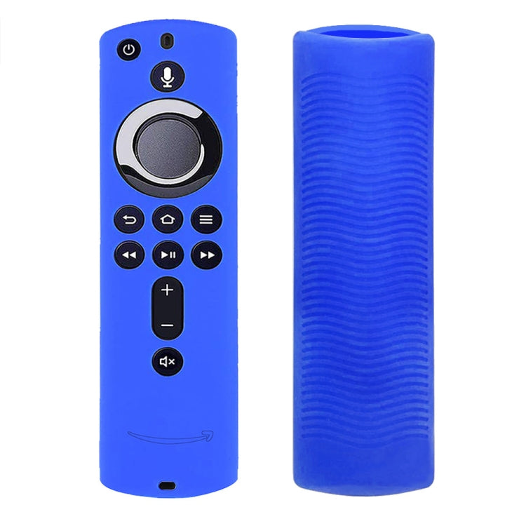 For Amazon Fire TV Stick 4K 2nd Remote Control Anti-Fall Silicone Protective Case — Red