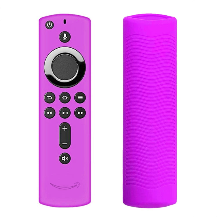For Amazon Fire TV Stick 4K 2nd Remote Control Anti-Fall Silicone Protective Case — Blue