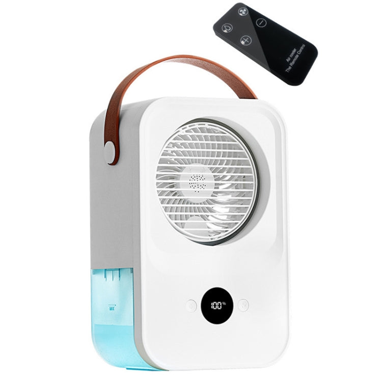 MT-F60 Smart Digital Display USB Charging Air Cooler Desktop Mist Humidification Fan — Standard Version