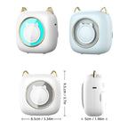 C23 Seven Colors Atmosphere Breathing Light Wireless Thermal Printer