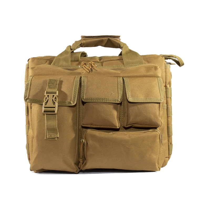A025 Outdoor Messenger Shoulder Computer Bag Sports Cycling Waterproof Bag — Army Green