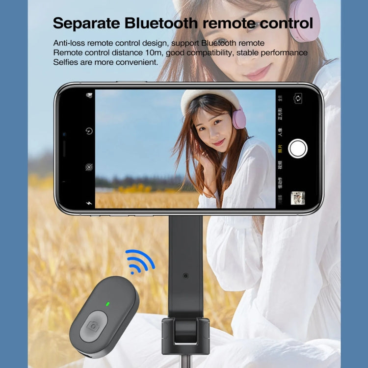 Magnetic Selfie Stick Tripod Handheld Stabilizer Rod With Remote Controller — view 7
