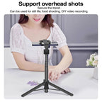 Magnetic Selfie Stick Tripod Handheld Stabilizer Rod With Remote Controller — view 8