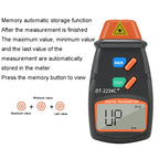 DT2234C+ Handheld Portable Motor Gear Tachometer Laser Tachometer — view 4