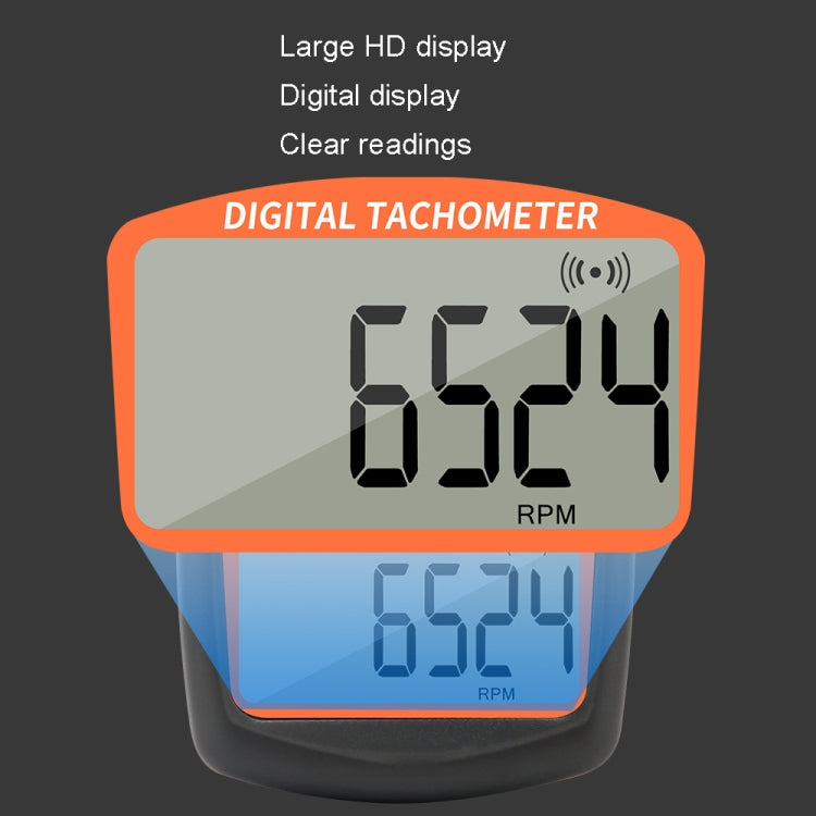 DT2234C+ Handheld Portable Motor Gear Tachometer Laser Tachometer — view 7