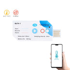 Bluetooth APP Connect Medical Warehouse Cold Chain Transport USB Data Recorder — Temperature Humidity