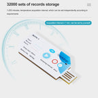 Bluetooth APP Connect Medical Warehouse Cold Chain Transport USB Data Recorder — view 6