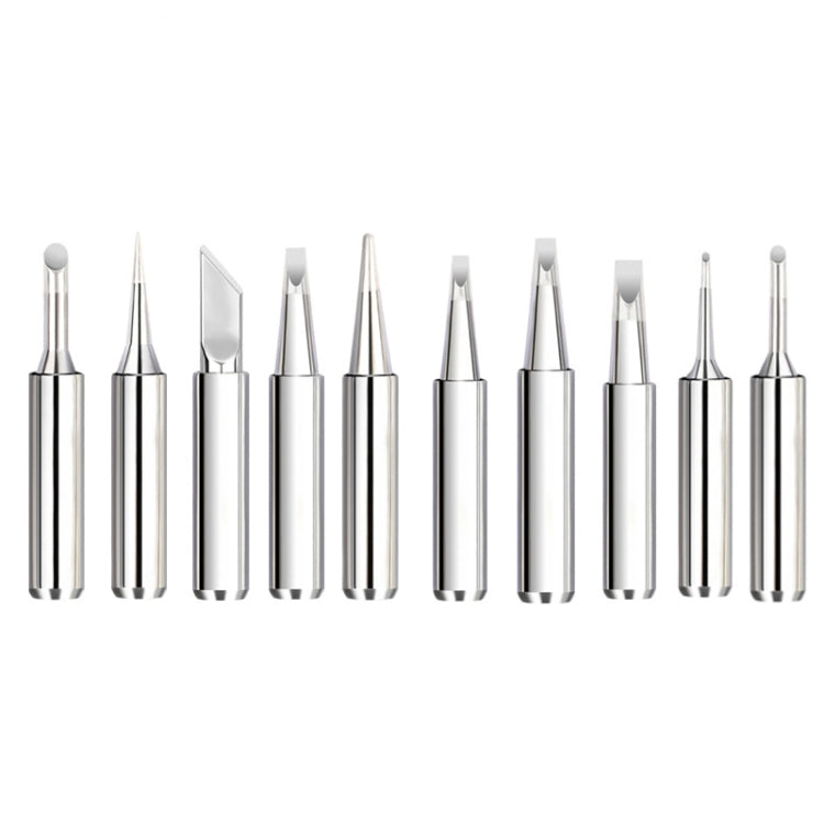 900M-T Internal Heating Soldering Iron Tip for 936 Sleeve Casing — 10-in-1