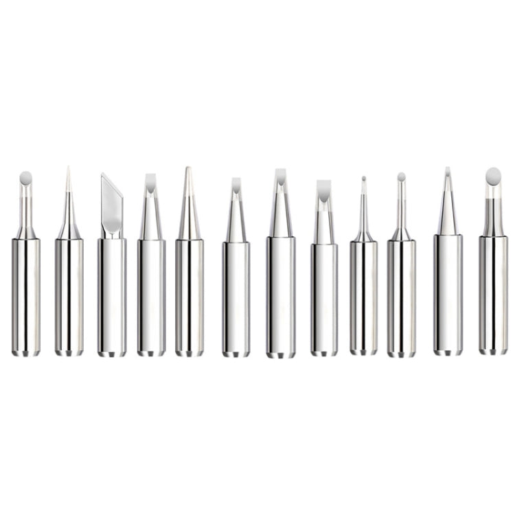 900M-T Internal Heating Soldering Iron Tip for 936 Sleeve Casing — 12-in-1