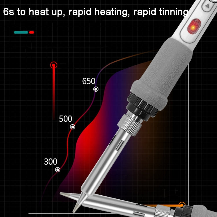 100W 220V High-power Electric Soldering Iron Adjustable Temperature Soldering Tool CN Plug