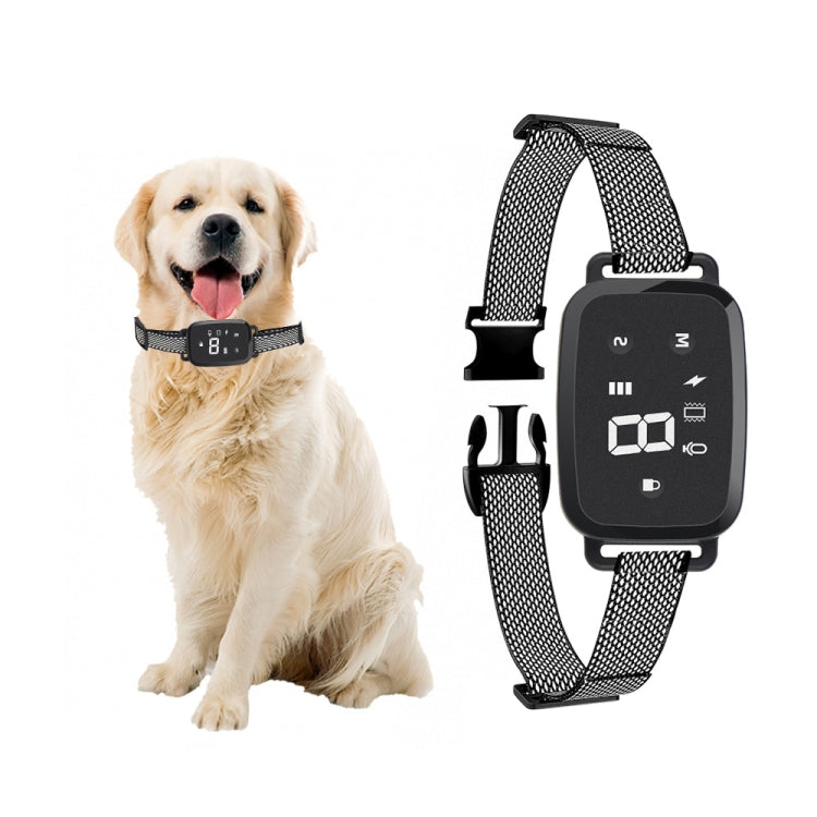 PT221 Intelligent Automatic Electric Strike Collar Touch Digital Display Rechargeable Waterproof Dog Trainer Stop Barker