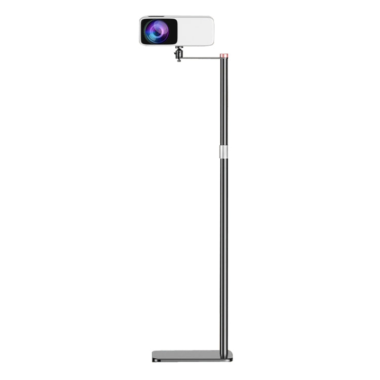 TY01 Projector Bracket Home Office Monitor Punch-free Bracket, Style: — Floor Telescopic Tray Model