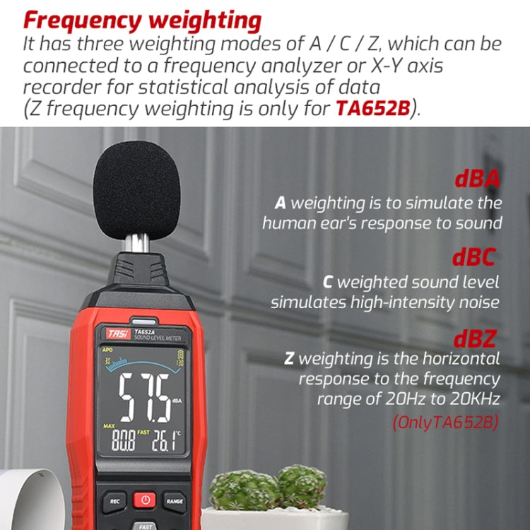 Home Noise Tester Detection Volume Device Z Weighted Decibel Device — view 4