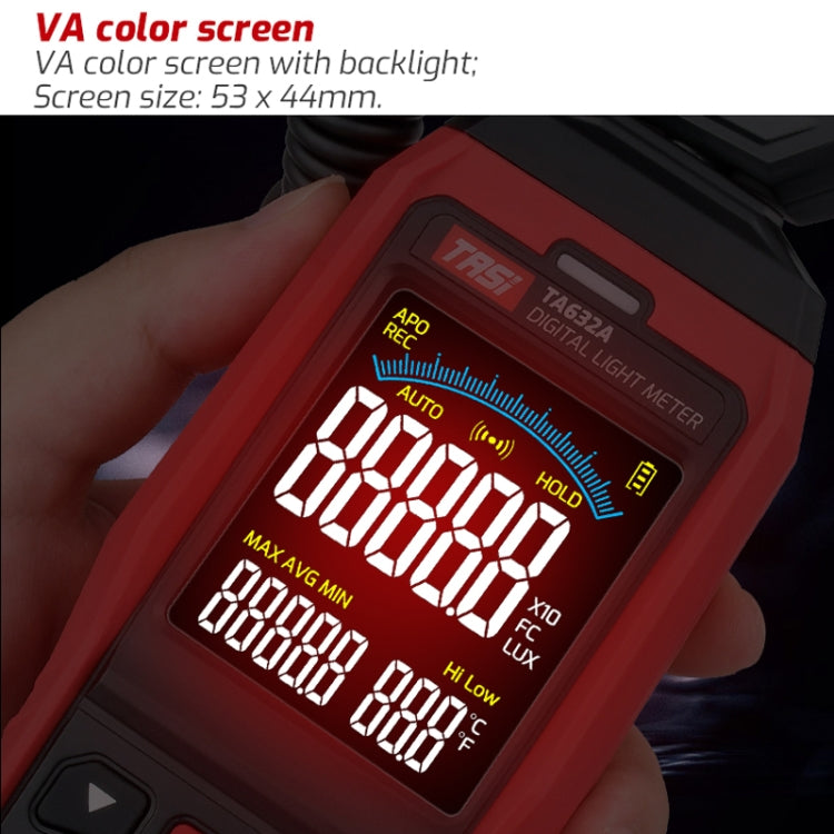 Digital Illuminance Meter Lumen Tester Brightness Meter — view 7