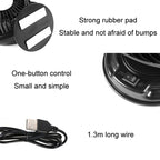 F612 5W Car Rotatable Turntable Silent Fan