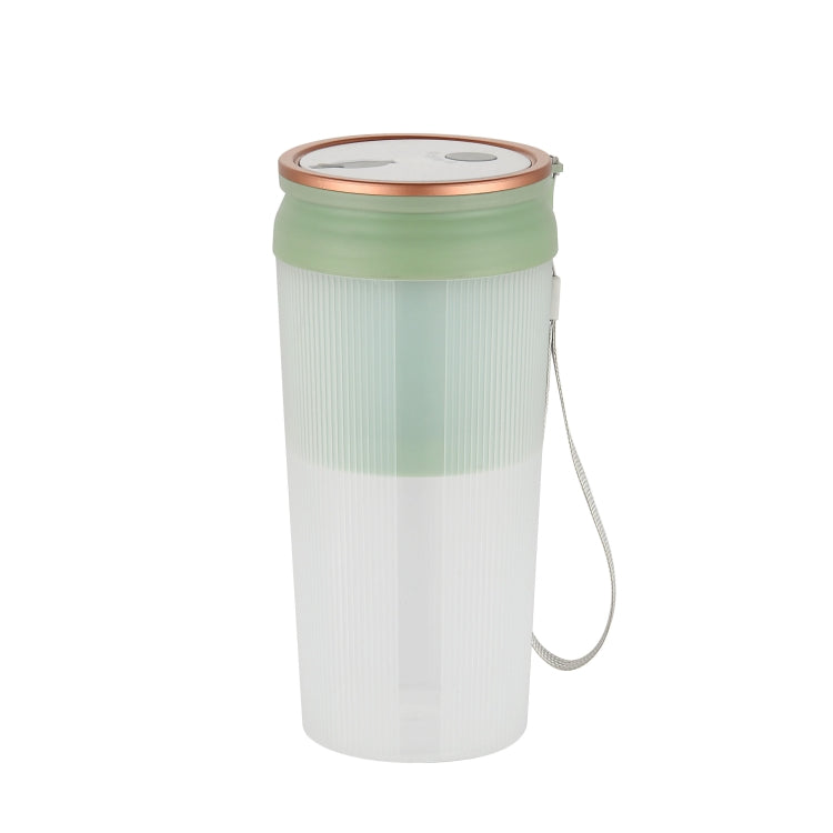 LGZ-1 500ml 50W 4 Blades Electric Portable Juicer Rechargeable Juice Extractor — LGZ-1 (White)